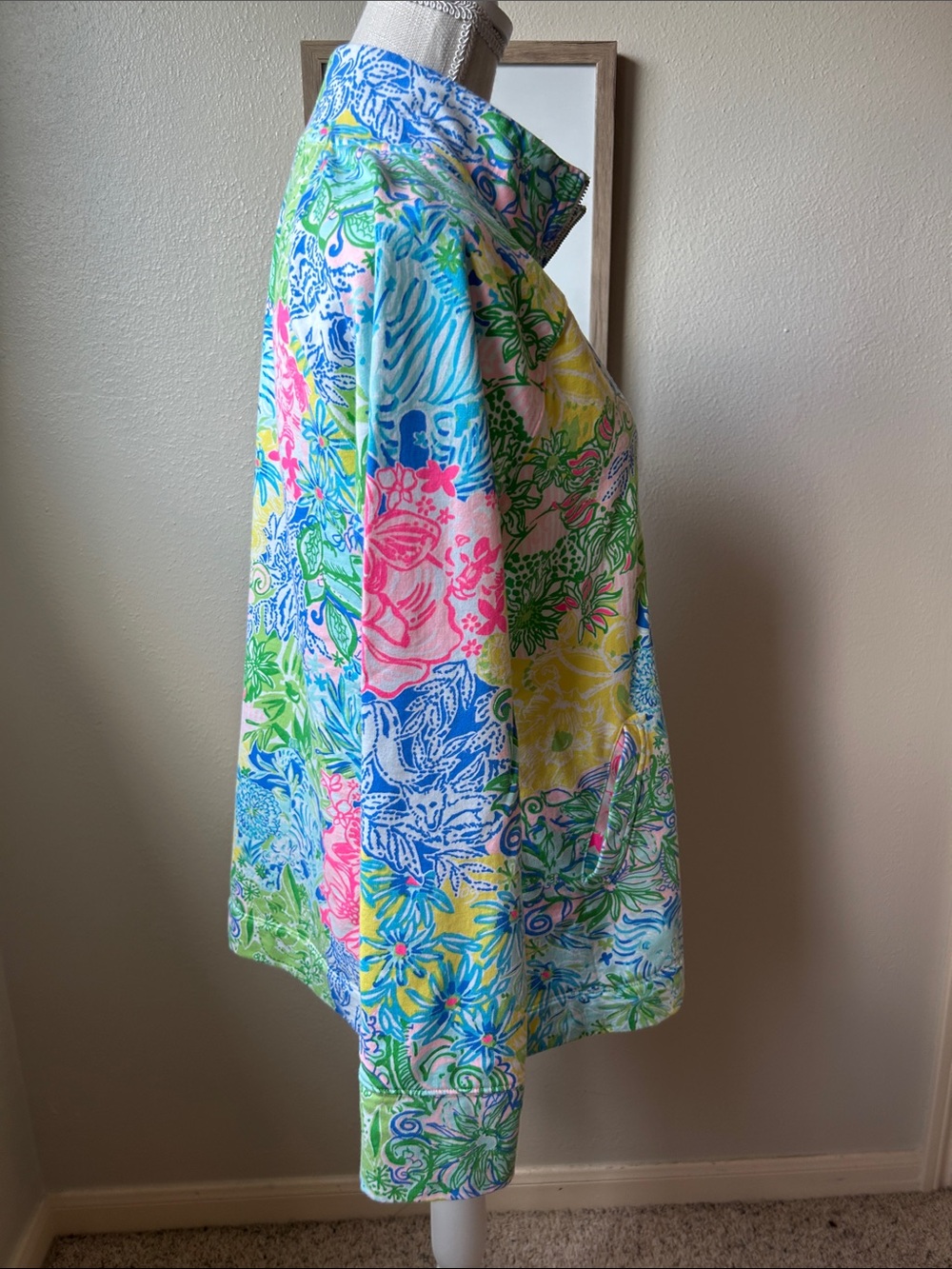 Lilly Pulitzer Skipper Half-Zip Popover - Picture 3 of 9